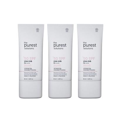 The Purest Sunscreen for Blemished Skin Spf50+ 50ml 3 Pack