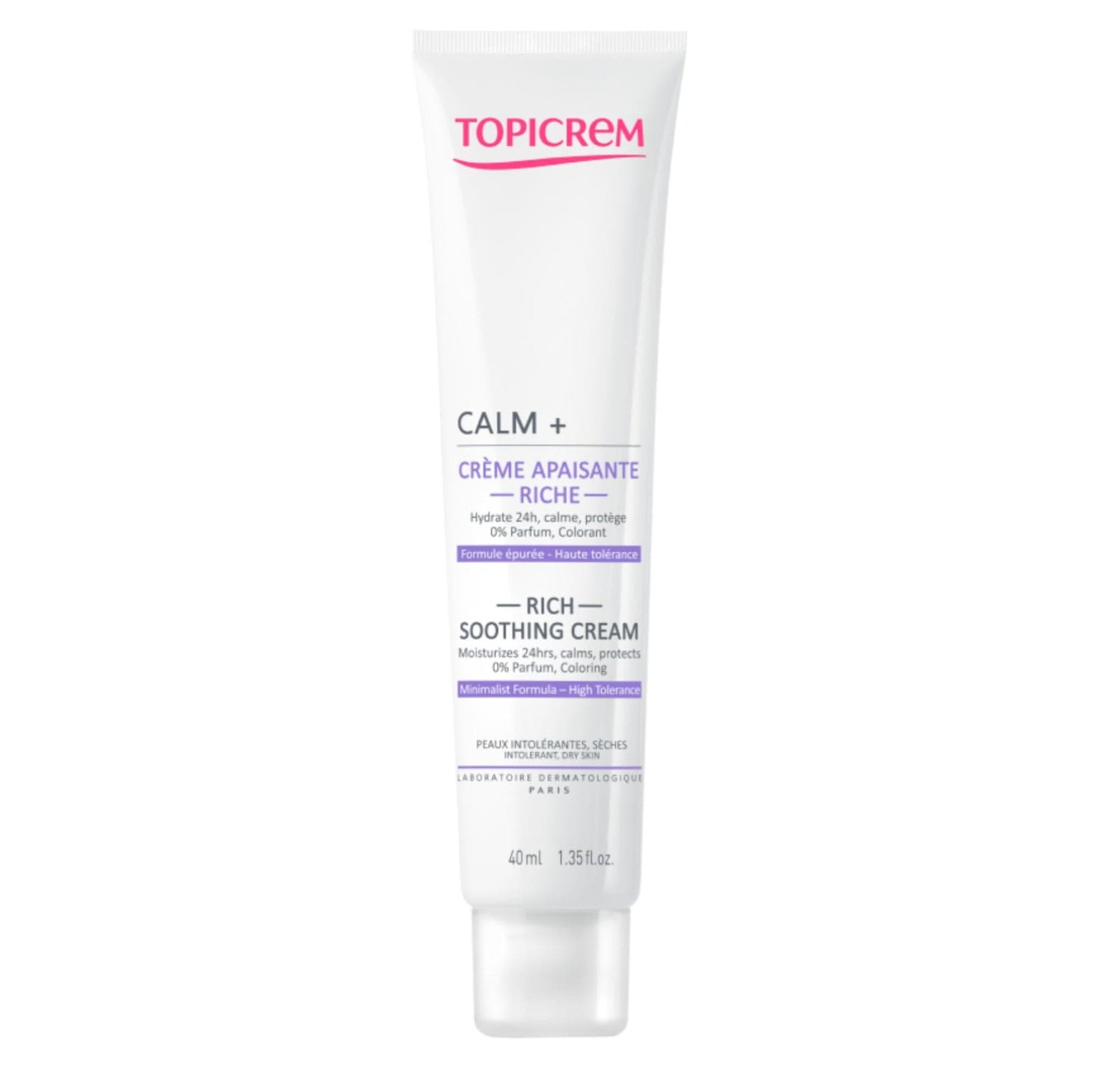 Topicrem Calm Rich Soothing Moisturising Cream 40 ml