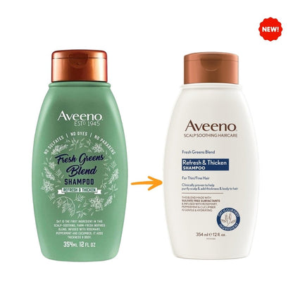 Aveeno Fresh Greens Blend Şampuan 354 ml - Melori