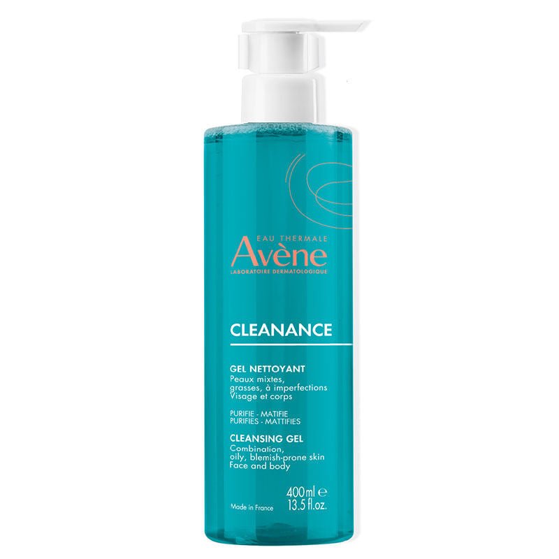 Avene Cleanance Yağlı ve Akneye Eğilimli Ciltler İçin Matlaştırıcı Temizleme Jeli 400 ml - Melori