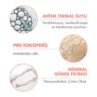 Avene Fluide Mineral Güneş Kremi Spf50+ 40 ml - Melori