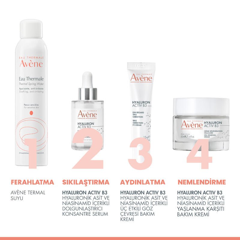 Avene Hyaluron Activ B3 Dolgunlaştırıcı Konsantre Serum 30 ml - Melori