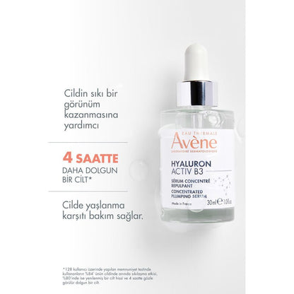 Avene Hyaluron Activ B3 Dolgunlaştırıcı Konsantre Serum 30 ml - Melori