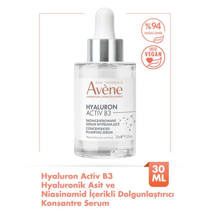Avene Hyaluron Activ B3 Dolgunlaştırıcı Konsantre Serum 30 ml - Melori