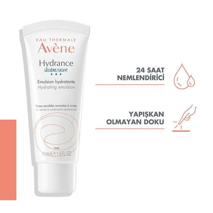 Avene Hydrance Light Hassas ve Karma Ciltler için Nemlendirici Emülsiyon 40 ml - Melori
