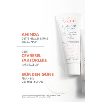Avene Hydrance UV Rich Nemlendirici Krem SPF30 40 ml - Melori