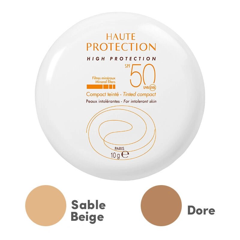 Avene SPF 50 Renkli Güneş Koruyucu Compact Krem Fondöten 10 gr - Dore - Melori
