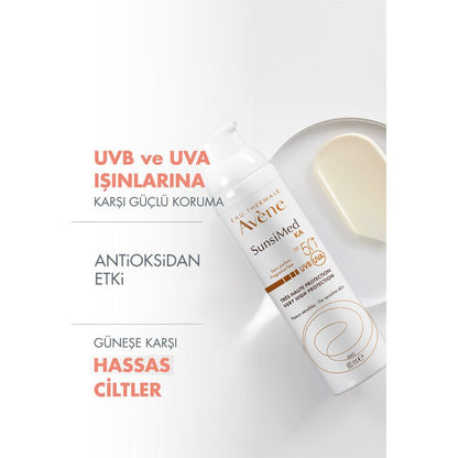 Avene SunsiMed KA Günlük Spf 50+ Güneş Koruyucu 80 ml - Melori