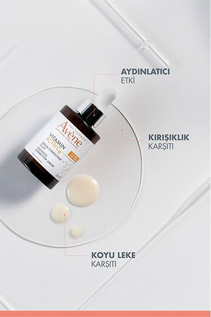 Avene Vitamin Activ Cg Işıltı Veren Antioksidan İçerikli Yüz Serumu 30 ml - Melori