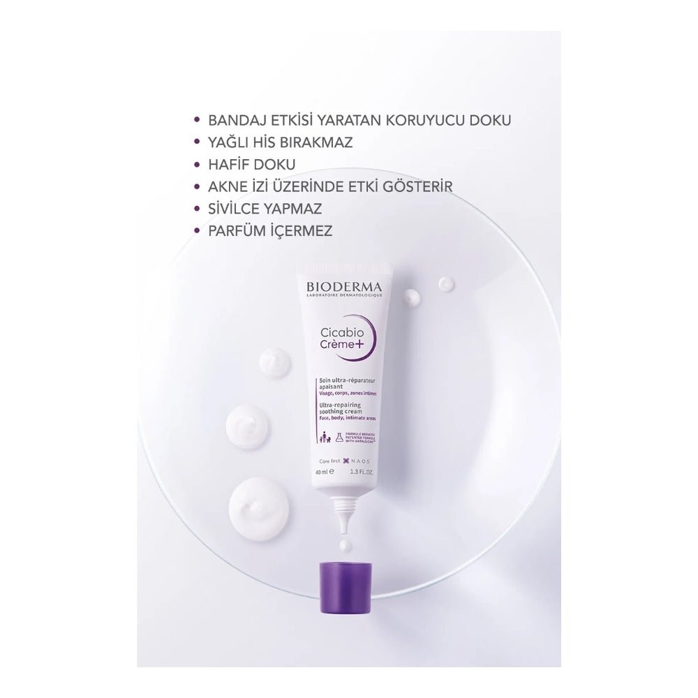 Bioderma Cicabio Cream Onarıcı Cilt Bakım Kremi 40 ml - Melori