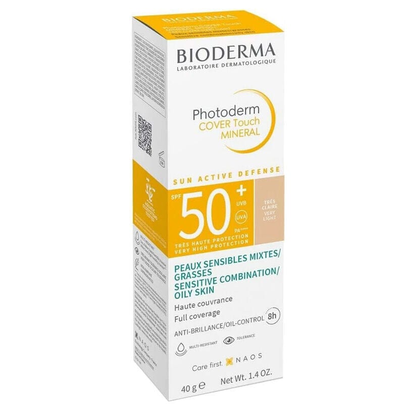Bioderma Photoderm Cover Touch Mineral Spf50+ 40 gr - Very Light - Melori