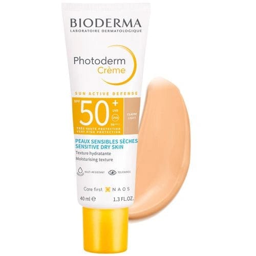 Bioderma Photoderm Kuru Ciltler için Yüksek Koruma Sağlayan Renkli Güneş Kremi SPF50+ 40 ml - Light - Melori