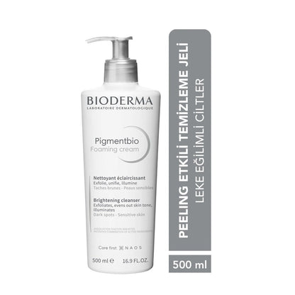 Bioderma Pigmentbio Foaming Cream Peeling Etkili Yüz Yıkama Jeli 500 ml - Melori