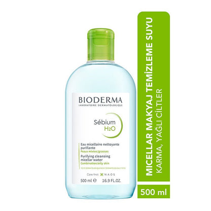 Bioderma Sebium H2O Yüz ve Makyaj Temizleme Suyu 250 ml - Melori