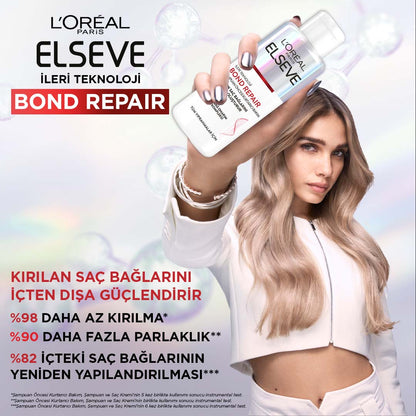 Bond Repair Tüm Yıpranmalar için Saç Bağlarını Yeniden Oluşturan Şampuan Öncesi Kurtarıcı Bakım 200ML - Melori