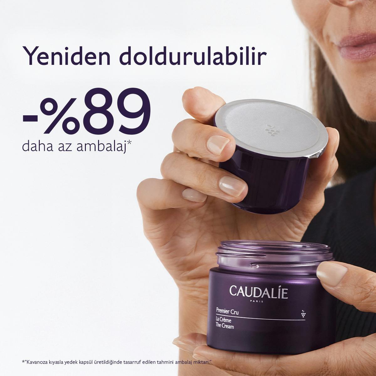 Caudalie Premier Cru Gündüz Bakım Kremi Yedek Kapsül 50 ml - Melori