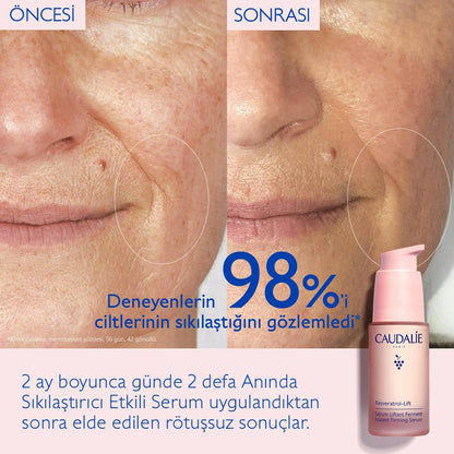 Caudalie Resveratrol - lift Anında Sıkılaştırıcı Etkili Serum - Yedek kapsül 30 ml - Melori