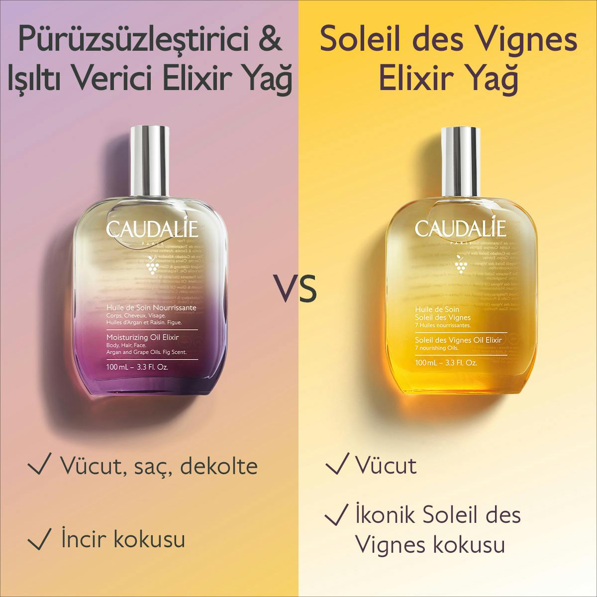 Caudalie Soleil des Vignes Oil Elixir 100 ml - Melori