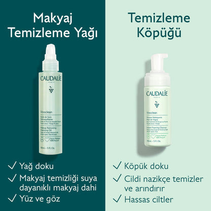 Caudalie Vinoclean Makyaj Temizleme Yağı 150 ml - Melori