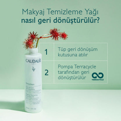 Caudalie Vinoclean Makyaj Temizleme Yağı 150 ml - Melori
