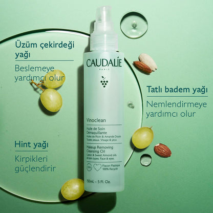 Caudalie Vinoclean Makyaj Temizleme Yağı 150 ml - Melori