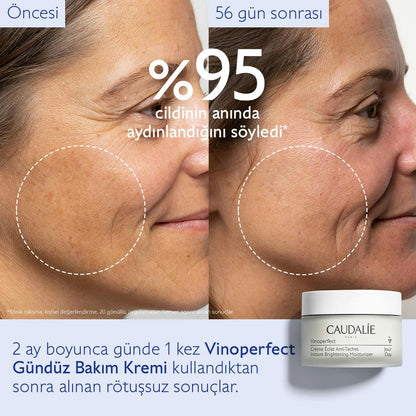 Caudalie Vinoperfect Anında Işıltı Veren Gündüz Bakım Kremi 50 ml - Melori