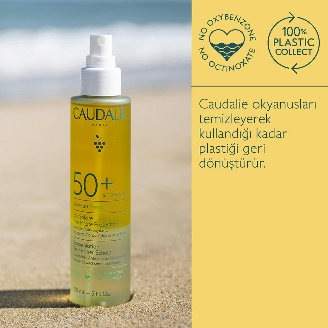 Caudalie Vinosun Protect Spf 50 Güneş Suyu 150 ml - Melori