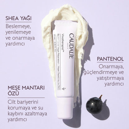 Caudalie Vinotherapist Vegan Dudak Balsamı 7,5 ml - Melori