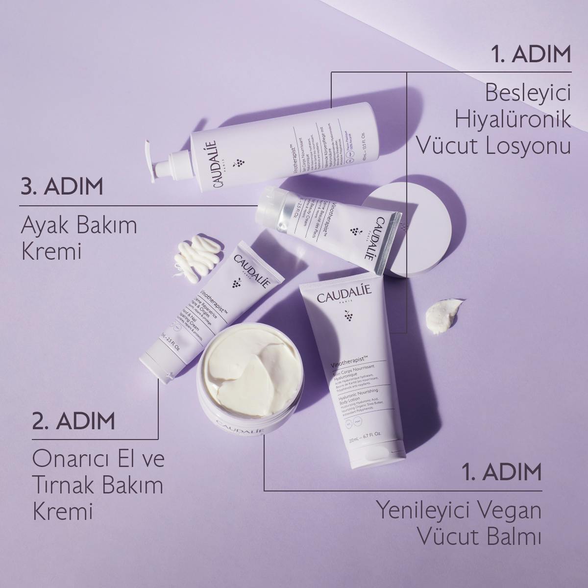 Caudalie Vinotherapist Yenileyici Vegan Vücut Balmı 250 ml - Melori