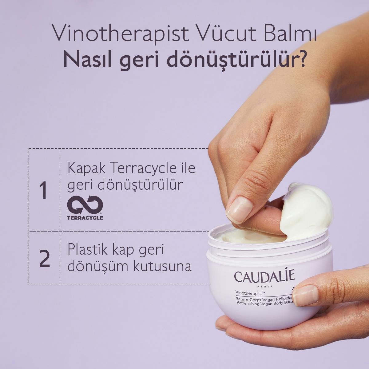 Caudalie Vinotherapist Yenileyici Vegan Vücut Balmı 250 ml - Melori