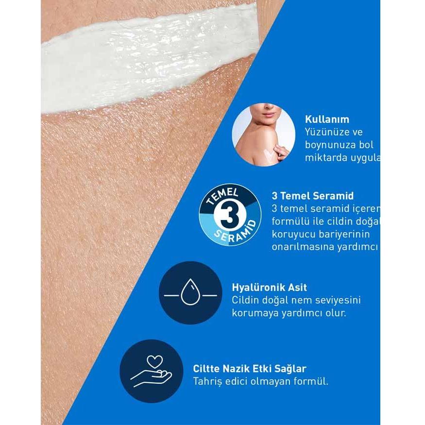 Cerave Facial Moisturising Lotion Yüz Kremi 50 SPF 52 ml - Melori