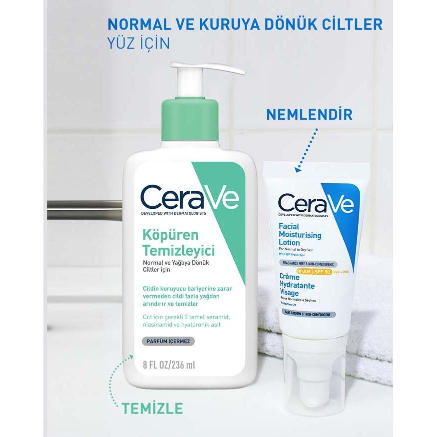 Cerave Facial Moisturising Lotion Yüz Kremi 50 SPF 52 ml - Melori