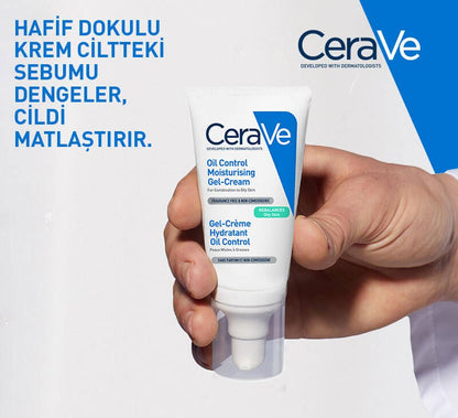 CeraVe Yağlanma Karşıtı Nemlendirici Yüz Kremi 52 ml - Melori