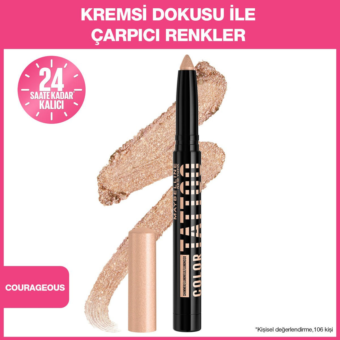 Color Tattoo 24H Eye Stix - Courageous - Melori