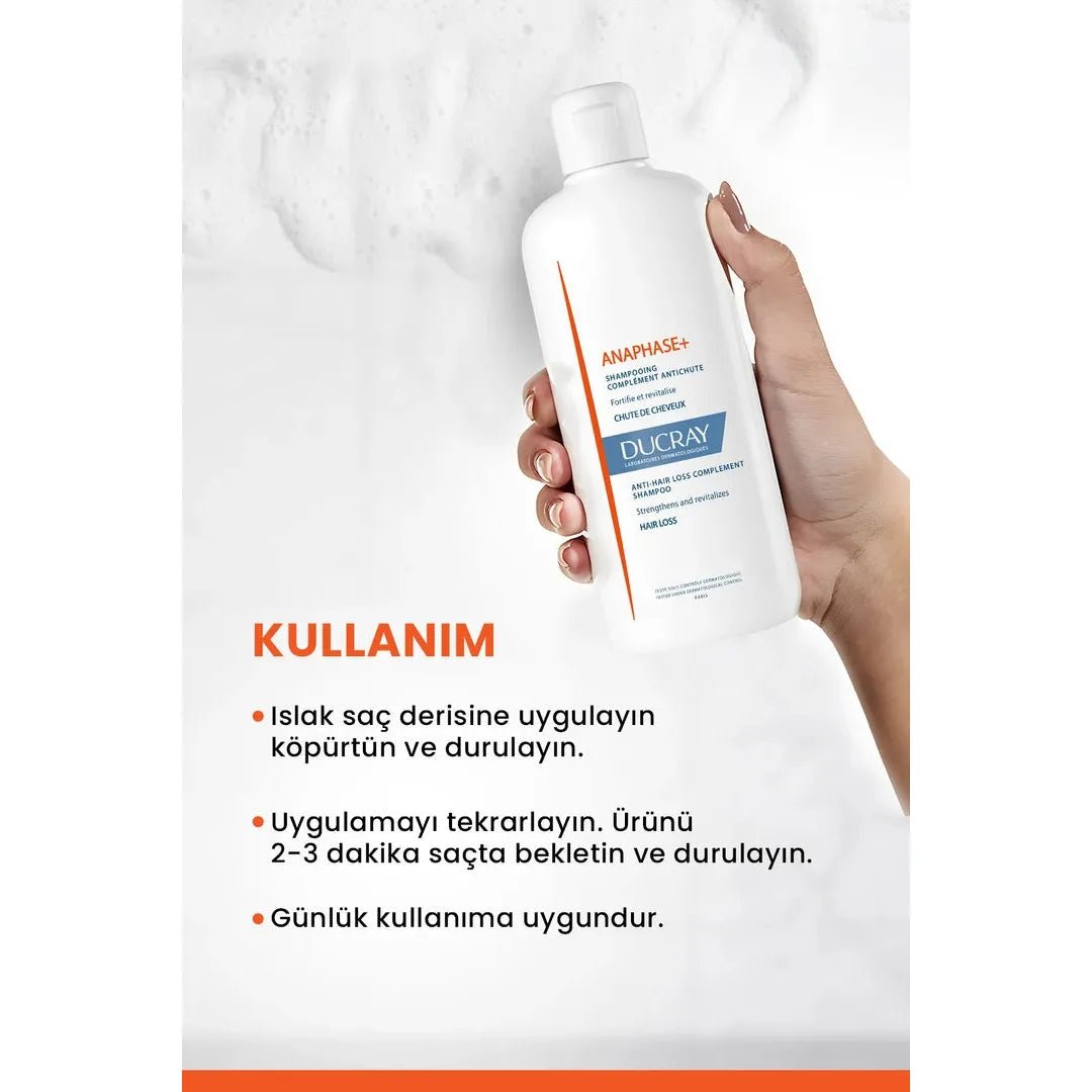 Ducray Anaphase Plus Dökülme Karşıtı Şampuan 400 ml - Melori