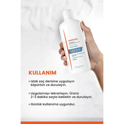 Ducray Anaphase Plus Dökülme Karşıtı Şampuan 400 ml - Melori