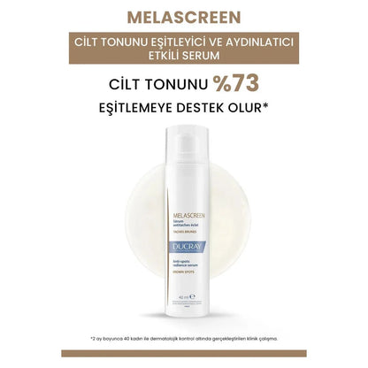 Ducray Melascreen Leke Eğilimli Ciltler İçin Aydınlatıcı Etkili Serum 40 ml - Melori