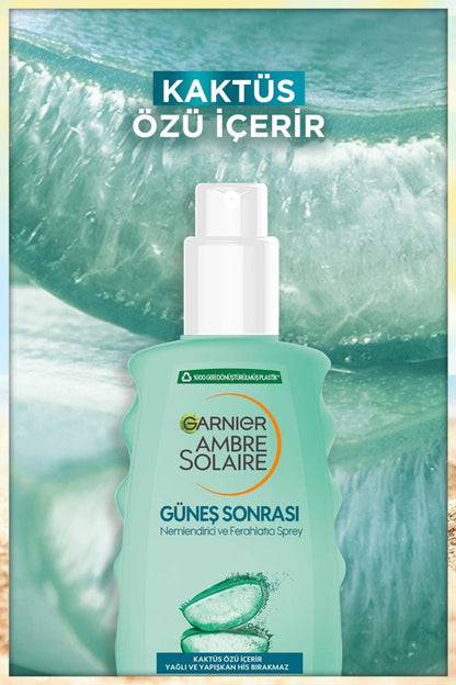 Garnier Ambre Solaire Güneş Sonrası Nemlendirici Ferahlatıcı Sprey 200 ml - Melori