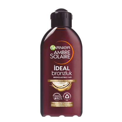 Garnier Ambre Solaire İdeal Bronzluk Bronzlaştırıcı Yağ 200ML - Melori