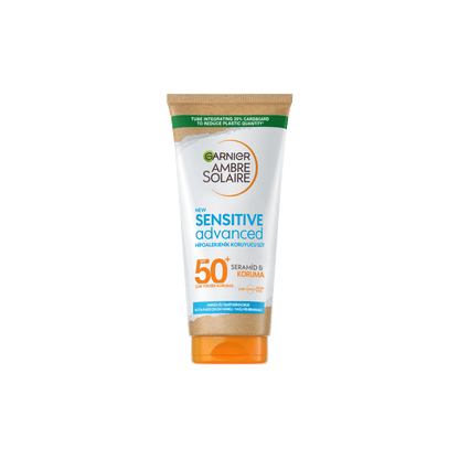 Garnier Ambre Solaire Sensitive Advanced Hipoalerjenik Güneş Koruyucu Süt SPF50+ 175 ml - Melori
