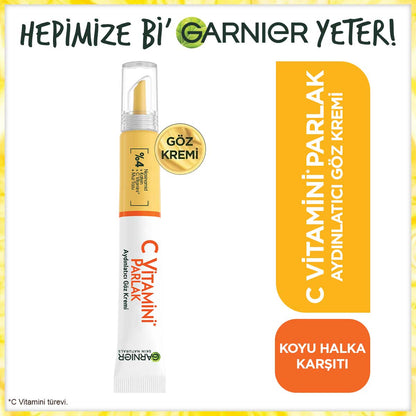 Garnier C Vitamini Parlak Aydınlatıcı Göz Kremi 15ml - Melori