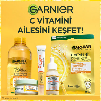 Garnier C Vitamini Parlak Aydınlatıcı Göz Kremi 15ml - Melori