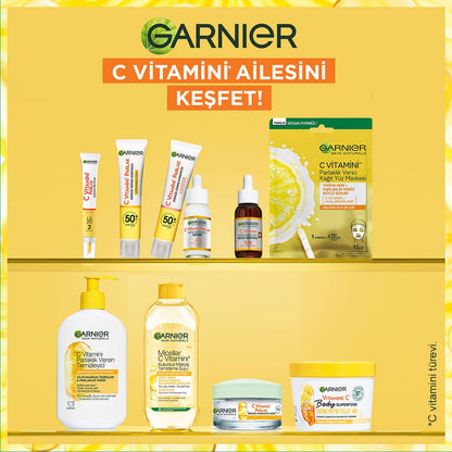 Garnier C Vitamini Parlak Günlük Aydınlatıcı Nemlendirici Krem 50ml - Melori