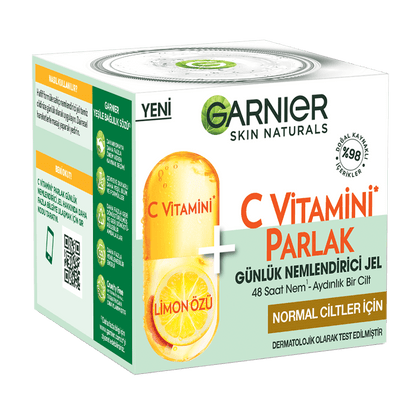 Garnier C Vitamini Parlak Günlük Nemlendirici Jel 50ml - Melori