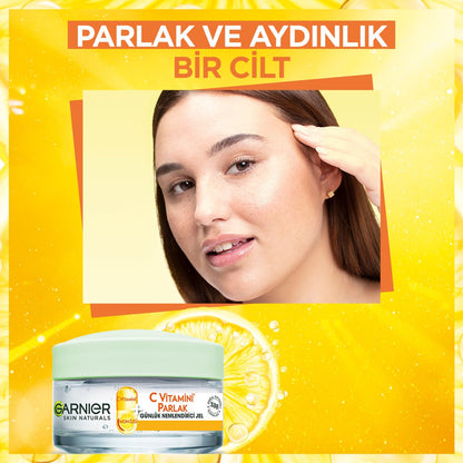 Garnier C Vitamini Parlak Günlük Nemlendirici Jel 50ml - Melori