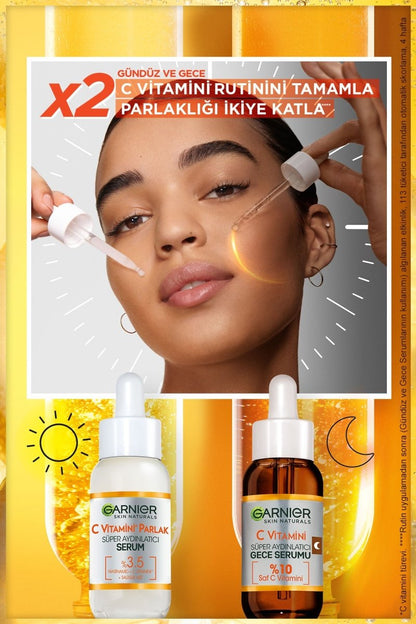 Garnier C Vitamini Parlak Süper Aydınlatıcı Serum 30ML - Melori