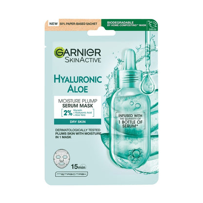 Garnier Hyaluronik Aloe Tazeleyici Kağıt Yüz Maskesi - Melori