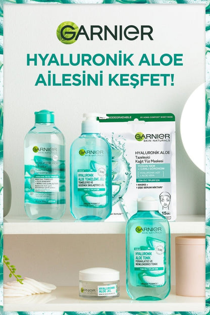 Garnier Hyaluronik Aloe Tazeleyici Kağıt Yüz Maskesi - Melori