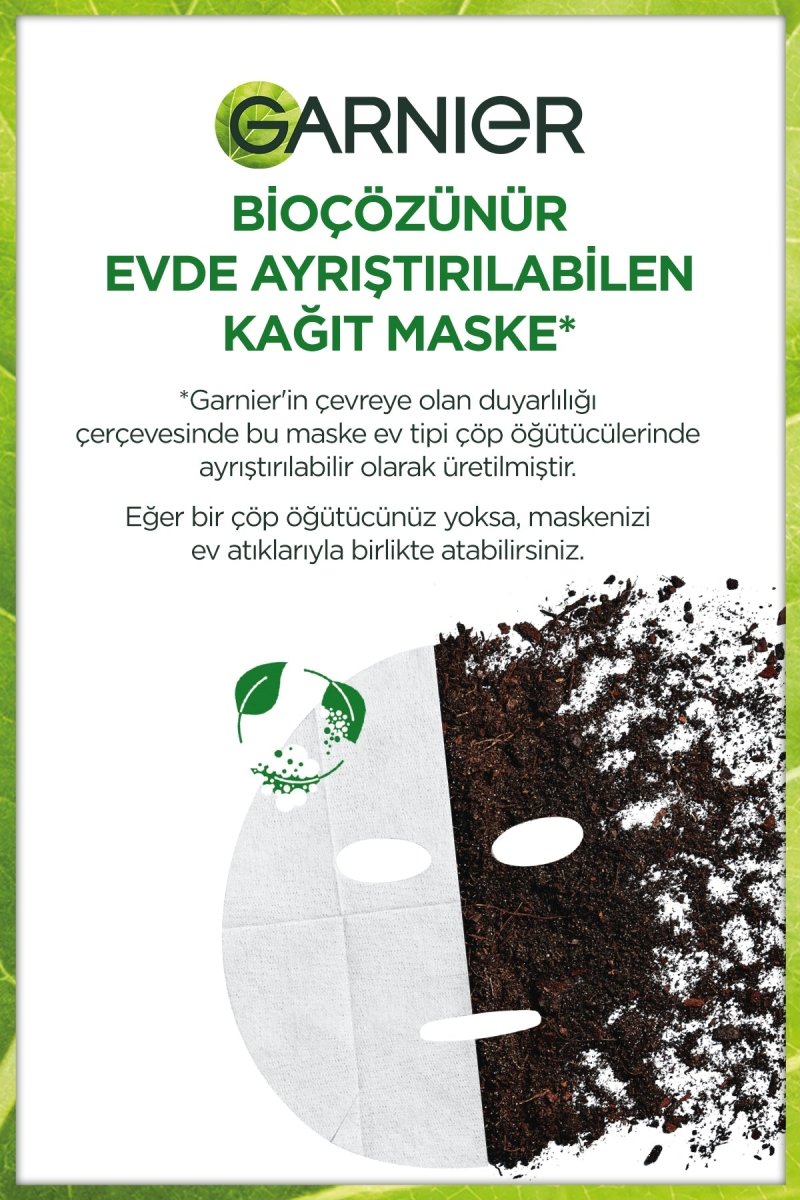 Garnier Hyaluronik Aloe Tazeleyici Kağıt Yüz Maskesi - Melori
