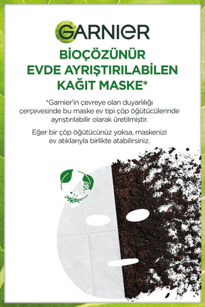 Garnier Hyaluronik Aloe Tazeleyici Kağıt Yüz Maskesi - Melori